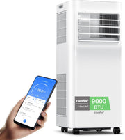 View Comfee Mobiles Klimagerät MPPH-09CRN7, 9000 BTU 2,6kW, Kühlen&Ventilieren&Entfeuchten, Raumgröße bis 88m³(33㎡), Mobile Klimaanlage mit Abluftschlauch image 1
