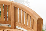 View riess-ambiente.de Massive Gartenbank XXL Empire Teak 150cm Natur Teakholz image 4