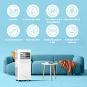 View COMFEE Pingüino Aire Acondicionado Portátil 9000 BTU/2300 Frigorías Breezy Cool Pro – Climatizador sin unidad exterior, Bajo Consumo, App Control y image 2