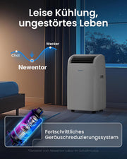 View Newentor mobile Klimaanlage 14000 BTU, Klimaanlage mobil mit Abluftschlauch für Räume bis 50m2, kühlen/entfeuchten/ventilieren mit Fernbedienung image 5
