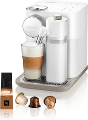 View Nespresso De'Longhi EN640.W Gran Lattissima Kaffeekapselmaschine mit automatischem Milchsystem,19 Bar Druck, 1400W,Weiß image 1