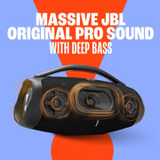 View JBL Boombox 3 Wifi – Kabelloser Lautsprecher mit Bluetooth und Wifi – Kompatibel mit der JBL One App – 24 Stunden Wiedergabezeit – Wasser- und image 5