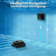 View (2026 Neu) Poolroboter, Akku Poolsauger Kabelloser, PC10 Poolroboter Boden und Wand Wasserlinie, 18927 LPH Saugkraft, Intelligenten Navigation, image 3
