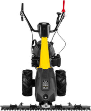 View TEXAS Profi Benzin Balkenmäher CB8750 196ccm Wiesenmäher Hochgrasmäher Rasenmäher mit Antrieb Radantrieb | 5,7PS | 4200Watt | Schnittbreite 870mm | 4- image 3