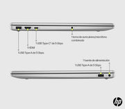 View HP 15-fd0163ns- Ordenador portátil de 15.6" Full HD (Intel Core i5-1334U, 16GB RAM, 512GB SSD, Intel Iris Xe Graphics, Windows 11) Silver - Teclado image 3
