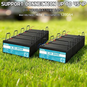 View LiFePO4 Batterie 12V 300Ah Lithium Eisenphosphat Batterie, ausgestattet mit 300A BMS, Lebensdauer über 8 Jahre, geeignet für Camping, Solarenergie, image 5