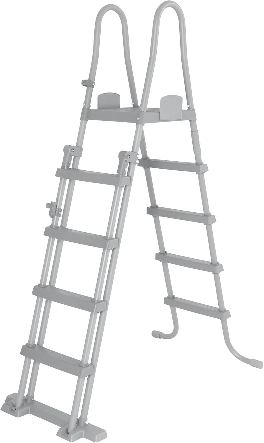 Bestway Escalera de seguridad para piscina Flowclear 1,32 m