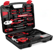 View Home Tool Set Kit - 286 PCS Home Auto Repair Tool Kit with Rolling Tool Box, Mechanic Tool Sets with 21V Max Cordless Power drill, Perfect for image 4