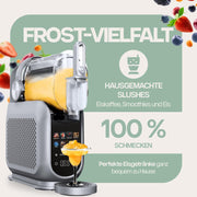 View 4Swiss Eismaschine Selbstkühlend Eis Maschine Speiseeisbereiter Speiseeismaschine mit Kompressor Icecream für Milchshake Slush Slushie Granita Ice image 2