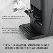 View CASO IceBall Pro Eiskugelbereiter mit Kompressor - Kristallklare Eiskugeln 50-55 mm, 2 Kugeln/Stunde, 1,3 l Wassertank, Selbstreinigung, LED-Anzeige, image 5