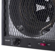 View 240v Portable Electric Garage Heater, Industrial Strength with Internal Thermostat and Carrying Handle, Heats 600 sq. ft. with 6-30R Plug, Perfect for Garages, Workshops and More image 4