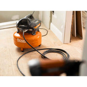 View 6 Gal. Portable Electric Pancake Air Compressor w/ 18GA Brad Nailer, 16GA Straight Finish Nailer, & 18GA Finish Stapler R69603FK image 3