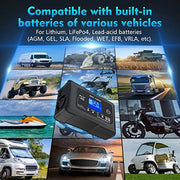 View 25-Amp Smart Battery Charger,Lithium,LiFePO4,Lead-Acid AGM/Gel/SLA.. Car Battery Charger,Trickle Charger, Maintainer/deep Cycle Charger,12V/25A and image 6
