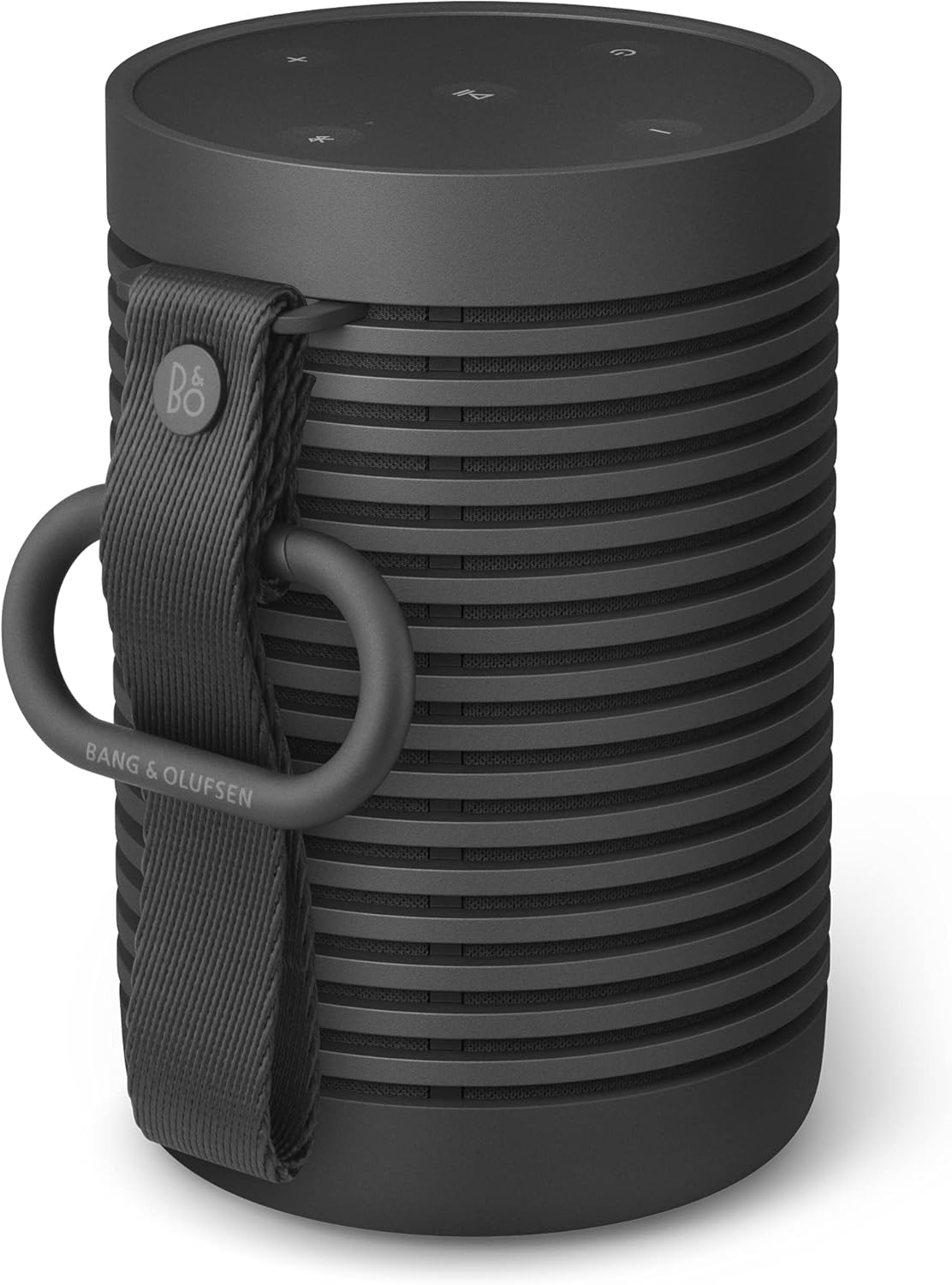 Bang & Olufsen Beosound Explore – Kabelloser tragbarer Bluetooth Outdoor-, Heim- und Reise, 27 Stunden Akkulaufzeit, wasserdichter 360° Lautsprecher +