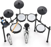 View Alesis Nitro Max Kit Batería Electrónica con Parches Silenciosos de Malla, Caja de Doble Zona de 10", Bluetooth, 440+ Sonidos Auténticos, Lecciones image 1