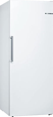 View Bosch GSN54AWCV Serie 6 - Congelador XXL (176 x 70 cm, extra ancho, 327 L, NoFrost nunca más descongelar, iluminación LED uniforme, espacio para image 2