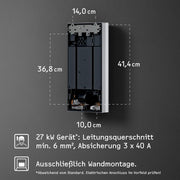 View STIEBEL ELTRON Neueste Generation Elektronischer Durchlauferhitzer DHB 27 ST Trend, besonders energiesparend dank 3i-Technologie, gradgenaue image 6