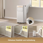 View DREAME P-Wind10 7000 BTU Tragbare Klimaanlage, 3-in-1: Kühler & Entfeuchter & Ventilator. 3D Airflow, App- & Fernsteuerung, Schlafmodus, image 5