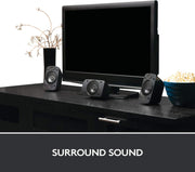 View Logitech Z906 5.1 Sound System, Lautsprecher mit 1000 Watt Surround Sound, THX, Mehrere Audio-Eingänge, Fernbedienung, EU Stecker, PC/PS4/Xbox/Stereo- image 2