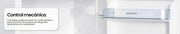 View Frigorifico Dos Puertas Infiniton FG-151D12BEV, 151 Litros, 122 cm de Altura, Ancho de 50 cm, Ciclico, LED Interior, Regulación en altura, E, Blanco image 5