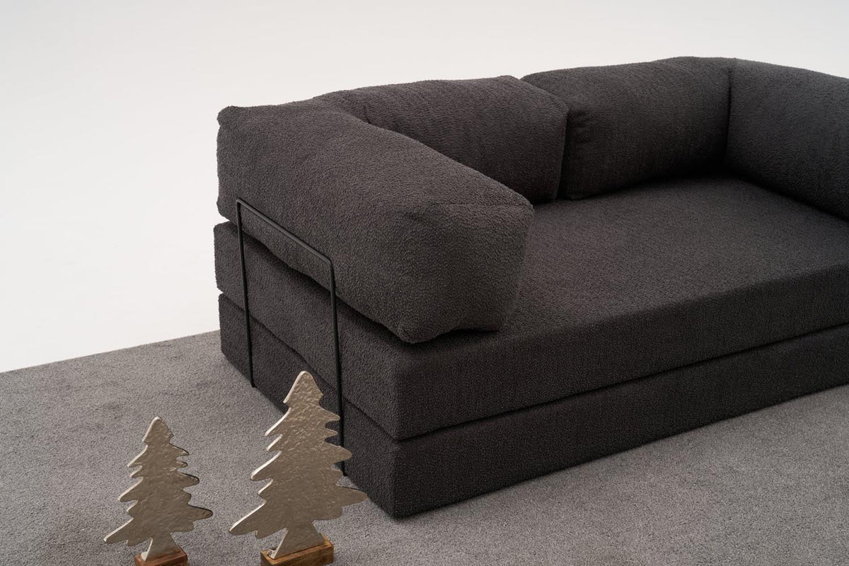 Comfort 3er Sofa - Anthrazit