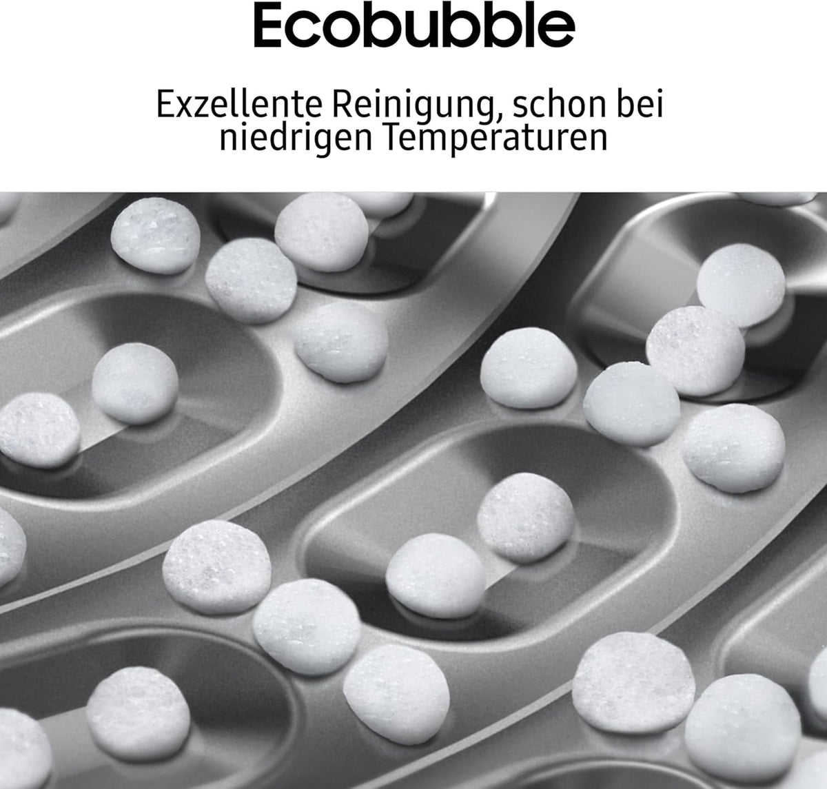 Waschmaschine, 9 kg, 1.400 U/min, EEK: A, Mikroplastik-Programm, Ecobubble, 14 Programme, WiFi SmartControl, Schwarz, WW90CGC04AABEG