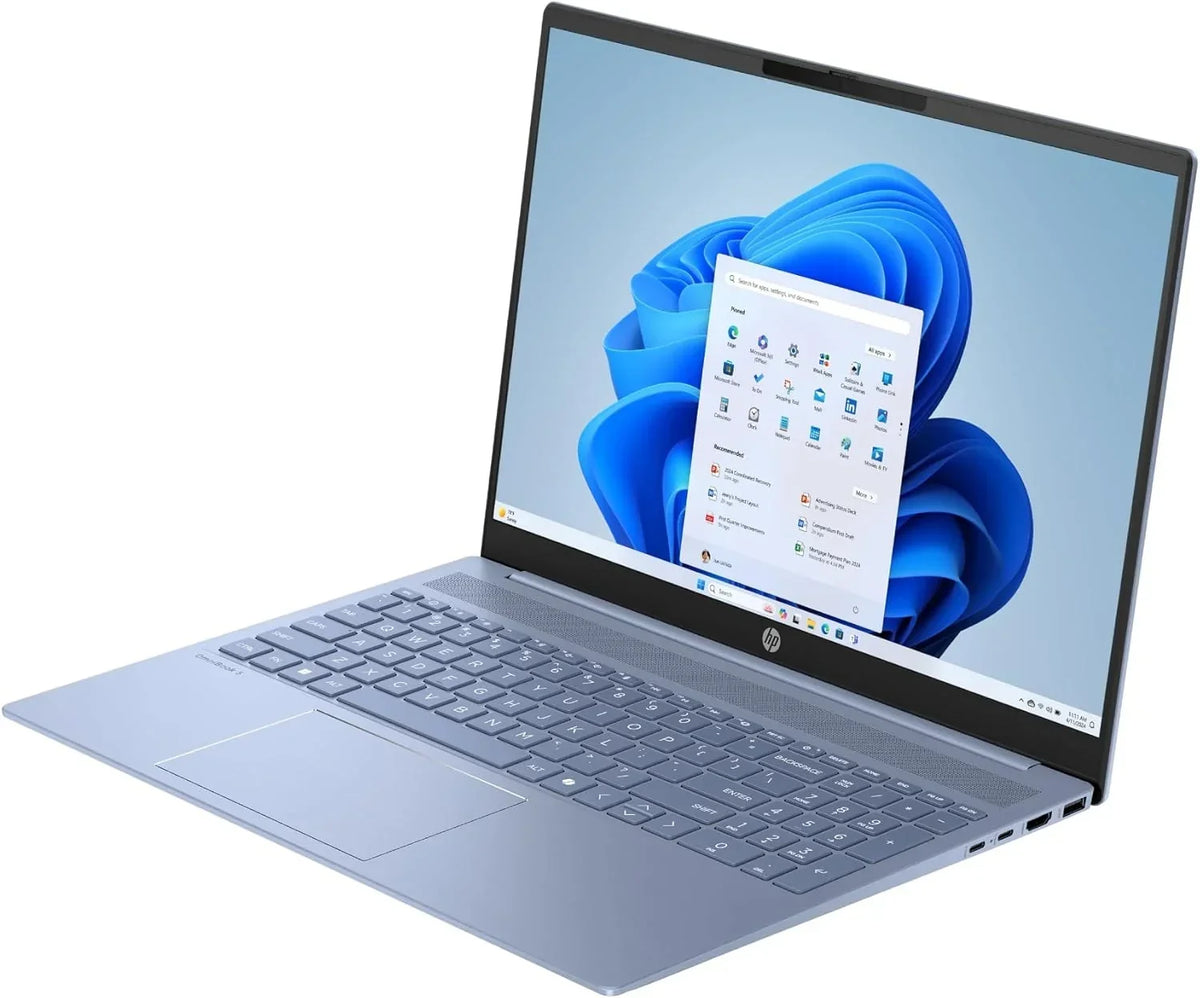 HP OmniBook 5 16′′ OLED, Ordenador portátil (Procesador AMD Ryzen AI 7 350, 32GB RAM, 1TB SSD, Gráficos AMD Radeon 860M, Windows 11 Home) Azul -