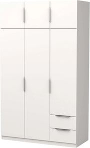 View Miroytengo Armario Ghost Grande 6 Puertas y 2 Cajones Color Blanco Mate 203x119 cm image 6