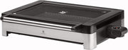 View WMF Lono Tischgrill elektrisch mit Glasdeckel, beschichtete Grillplatte, herausnehmbare Auffangschale, spülmaschinenfest, Edelstahl matt, 2200 Watt image 5