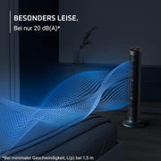 View Rowenta Eole Silence Force Turmventilator, leistungsstark, Silent-Modus, 12 Geschwindigkeitsstufen, 5 Automatikmodi, Timer, 60-90°-Schwenkung, image 4