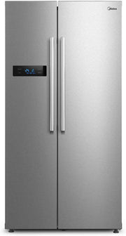 View Midea KS-DDX 6.32 WT Side-by-Side Kühl-/Gefrierkombination/ 178,8 cm Hhe/ 254 kWh/Jahr/No Frost/Dual Inverter Compressor/mit 3in1 Wasser-/Eisspender image 3