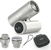 View Shark ChillPill 3-in-1-Hochgeschwindigkeits-Handventilator-, Sprühnebel- und InstaChill-System Paket mit Reise-Etui, mit 3 Kühlaufsätzen, image 1