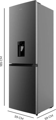 View Cecotec Frigorífico Combi 2 Puertas con dispensador de agua Bolero CoolMarket Combi 296 DF WD Dark E. 296L, 60cm de ancho, Funciones FastCooling, image 2