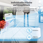 View BE COOL BC5CSKL26 3in1 Mini Split Klimaanlage 5000 BTU mit WiFi, App-Steuerung, Kühlen, Lüften, Entfeuchten, 24h Timer, Schlafmodus, für Räume bis 12 image 4