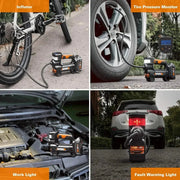 View 20V MAX Cordless Multi-Function Air Pump Inflator (1 x 2.0aH Battery and 1 x Charger Included) - Black image 4