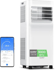 View COMFEE Pingüino Aire Acondicionado Portátil 9000 BTU/2300 Frigorías Breezy Cool Pro – Climatizador sin unidad exterior, Bajo Consumo, App Control y image 1