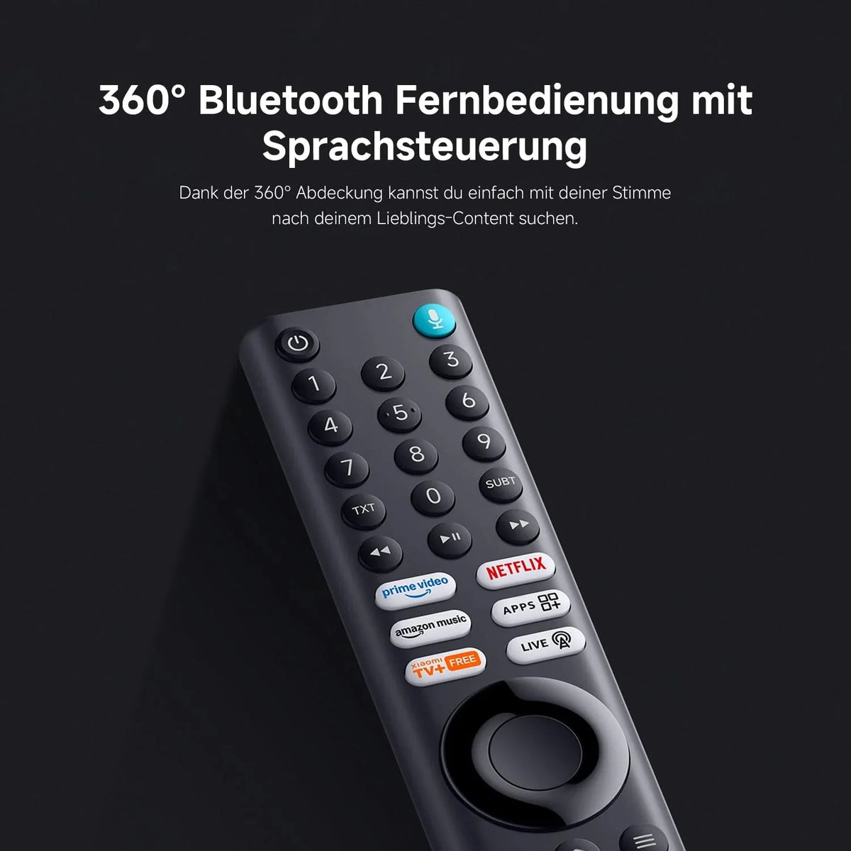 Xiaomi TV F 32, 32 Zoll (81 cm), HD, Smart TV, Fire OS7, Triple Tuner DVB-C/S/S2/T/T2, Dolby Audio , DTS Virtual:X, DTS-HD, Sprachsteuerung mit Alexa,