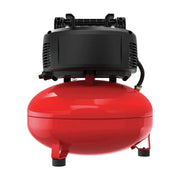 View 6 Gallon Pancake Air Compressor, Oil-Free, 150 PSI, Portable with Accessory Kit image 2
