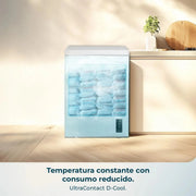 View Cecotec Congelador Horizontal 143L Bolero CoolMarket Chest 143P White E. Cesta con Asas, Control Electrónico LED, UltraContact D-Cool, Dual Function, image 5