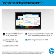 View HP OmniBook 5 16′′ OLED, Ordenador portátil (Procesador AMD Ryzen AI 7 350, 32GB RAM, 1TB SSD, Gráficos AMD Radeon 860M, Windows 11 Home) Azul - image 6