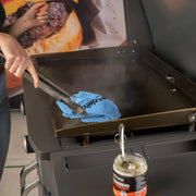 View 28 Inch Blackstone Griddle 2080 with Hood XL Griddle Original 3-Burner Outdoor Flat Top Grill, with Blackstone Griddle Accessories, Seasoning, and image 6