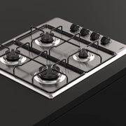 View TEKA Placa de Gas Butano, 60 cm, 4 Fuegos, Mandos Ergonómicos, Seguridad Termopar, Parrillas Esmaltadas, HLX 640 KL image 6