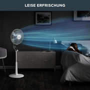 View Rowenta Turbo Silence Standventilator, 45 dB(A), 72 m³/min Luftstrom, 4 Geschwindigkeiten, Silent Night & Turbo Boost, 120° Oszillation, image 4