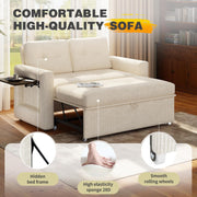 View YOUDENOVA Sofá Cama 3 en 1, Sillón Cama multifunción, Sofá reclinable con Respaldo Regulable en 5 Posiciones, Sofá Cama para 2 Personas con Mesa y image 6