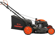 View 22 in. 201cc Select PACE 6 Speed CVT High Wheel RWD 3-in-1 Gas Walk Behind Self Propelled Lawn Mower, Black image 6