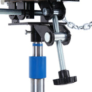 View 1660 Pounds Hydraulic Car Transmission Jack Vertical Lift with 360° Swivel Wheel Pedal ,Blue,33"-70"(0.75Ton) image 6