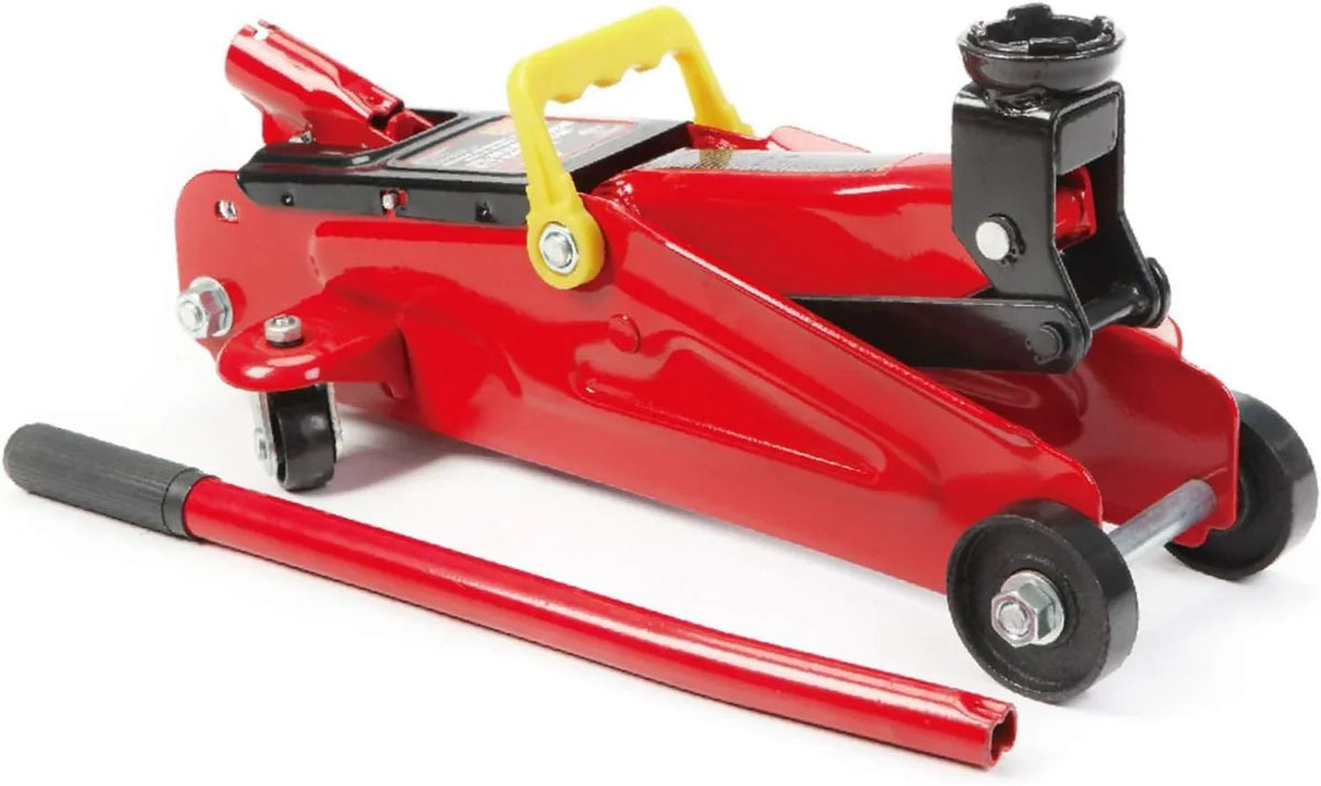 3 Ton Low Profile, Aluminum and Steel Racing Floor Jack with Dual Pistons Quick Lift Pump for Sport Utility Vehicle, Lifting Range 3-15/16" min to 18-
