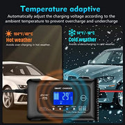 View 25-Amp Smart Battery Charger,Lithium,LiFePO4,Lead-Acid AGM/Gel/SLA.. Car Battery Charger,Trickle Charger, Maintainer/deep Cycle Charger,12V/25A and image 3