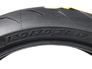 View 120/70ZR17 Front & 240/45 ZR17 Rear Tire with Keychain image 2