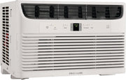 View 5000-watt window air conditioner, with a cooling area of 250 square feet, operates quietly, has easy and convenient temperature adjustment, 2 fan speeds, automatic restart function, and a white appearance image 3